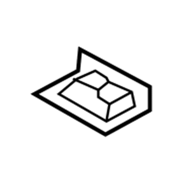 Volvo 31353174 Upper Reinforcement, Driver Side