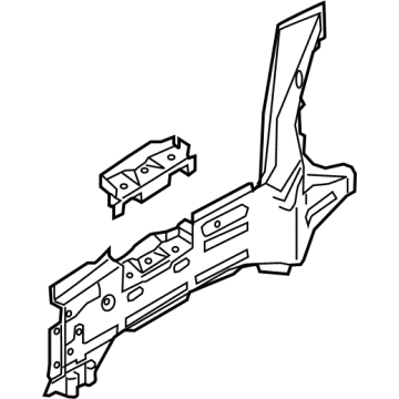 Volvo 32377173 Inner Rail, Passenger Side