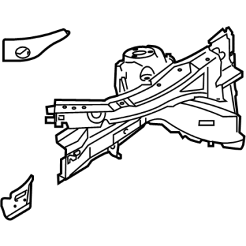 Volvo 32377193 Apron Assembly, Passenger Side