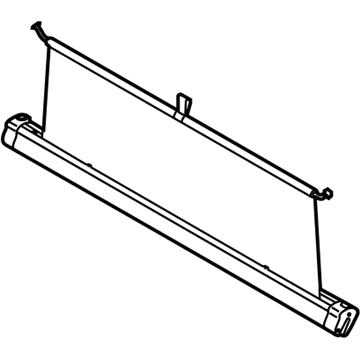 Volvo 32205028 Cargo Net, Charcoal