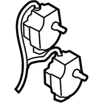 Volvo HVAC Heater Blend Door Actuator - 31348271