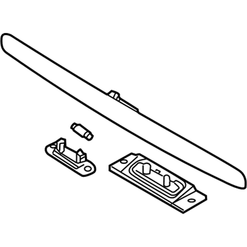 Volvo Tailgate Handle - 39857830