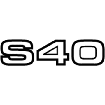 Volvo 8620309 Nameplate