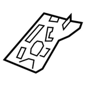 Volvo 31383285 Side Bracket, Passenger Side