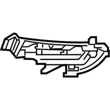 Volvo 31383904 Lower Bracket, Driver Side