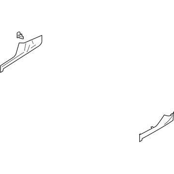 Volvo 39808571 Side Panel, Beige, Driver Side