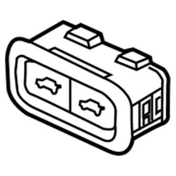 Volvo Door Lock Switch - 32331199