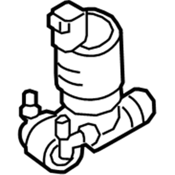 Volvo Washer Pump - 31349244