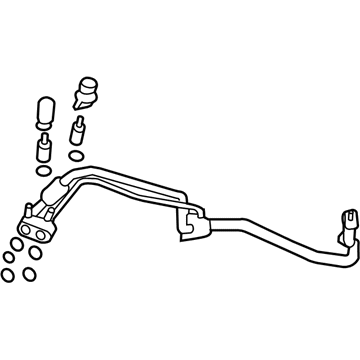 2016 Volvo XC90 A/C Hose - 31694603