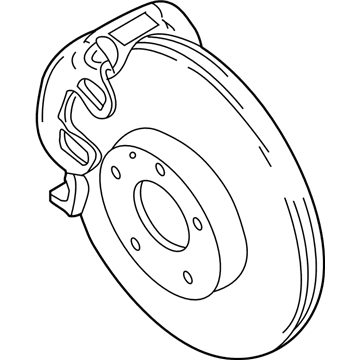 Volvo Brake Disc - 31262092
