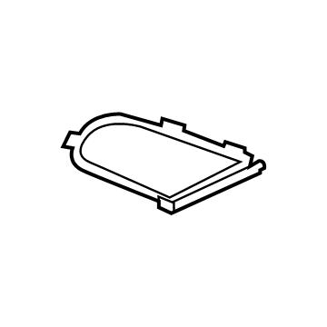 Volvo 31217290 Mirror Assembly Cover, Driver Side