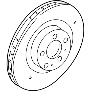 Volvo Brake Disc - 31471830