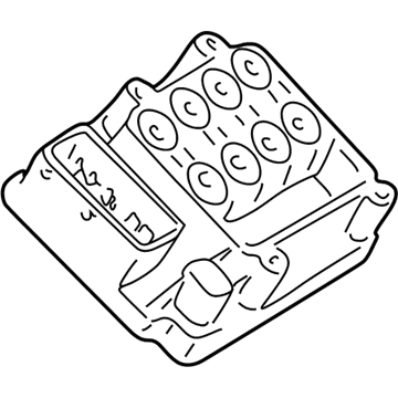 Volvo ABS Control Module - 8619544