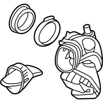 Volvo XC60 Air Intake Hose - 31439479