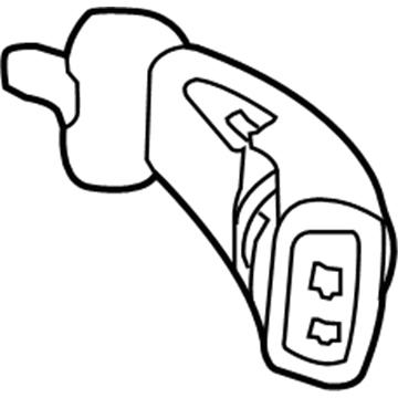 Volvo Windshield Washer Switch - 8637376