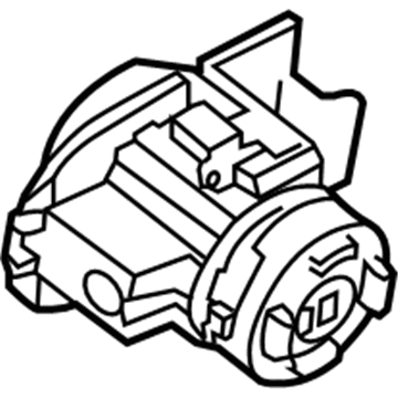 Volvo Door Lock Cylinder - 31276333