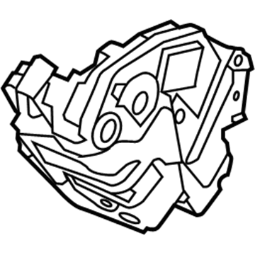 Volvo Door Lock Actuator - 31349858