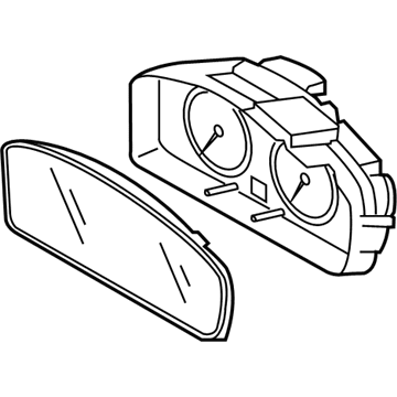 Volvo V50 Instrument Cluster - 36002774