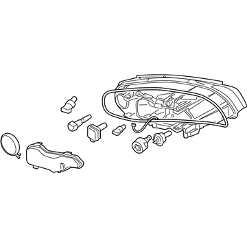 Volvo XC70 Daytime Running Lights - 31214420