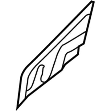 Volvo 30744319 Plate, Passenger Side