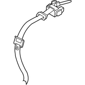 2009 Volvo XC90 Seat Belt - 30761010