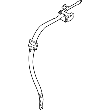 2009 Volvo XC90 Seat Belt - 6841732