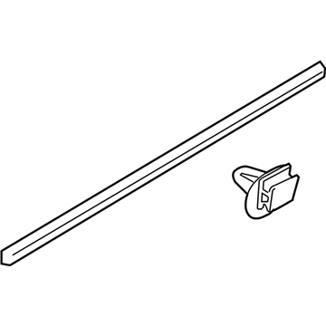 2013 Volvo XC70 Door Moldings - 31416650