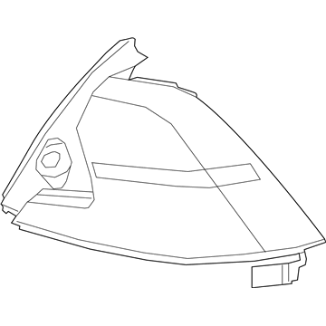 Volvo S60 Tail Light - 31689681