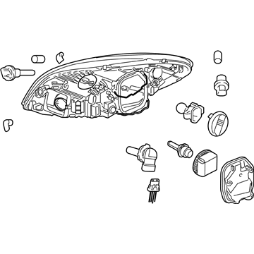 Volvo C30 Daytime Running Lights - 31294553
