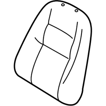 Volvo 30734295 Seat Back Pad, Passenger Side Volvo 30734295 Seat Back Pad, Passenger Side