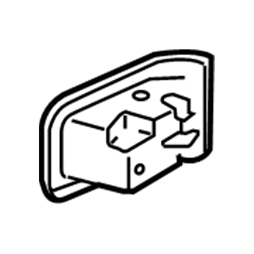 Volvo 39889624 Release Handle, Black