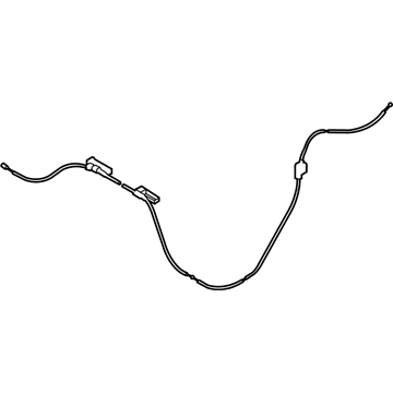 Volvo Hood Release Cable - 31297545