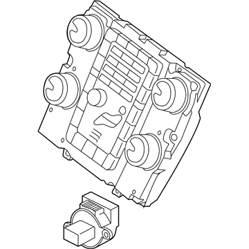 Volvo V60 Cross Country A/C Switch - 31443427