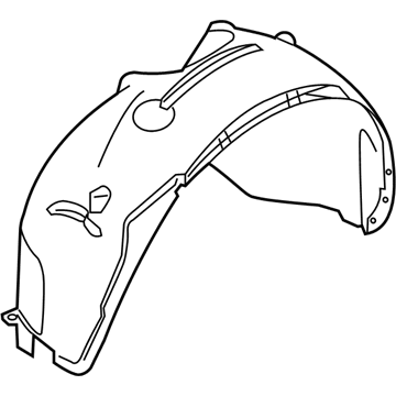 Volvo Fender Splash Shield - 31213670