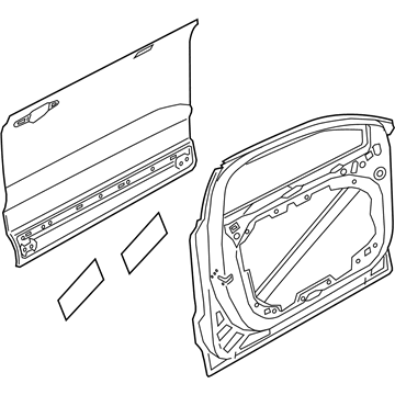 Volvo 32228849 Door Shell, Front