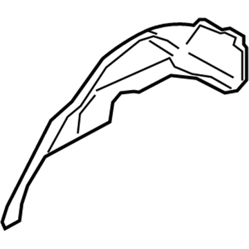 Volvo V90 Fender Splash Shield - 31656873