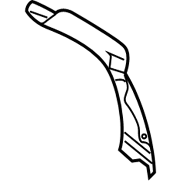 Volvo 31440351 Trough, Driver Side