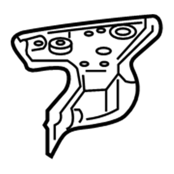 Volvo 31675510 Reinforcement Panel, Driver Side