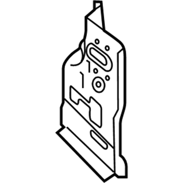 Volvo 31424625 Rear Body Filler, Driver Side Volvo 31424625 Rear Body Filler, Driver Side