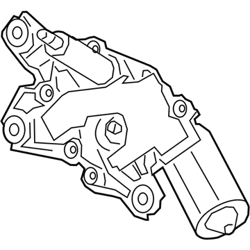 Volvo Windshield Wiper Motors - 32342372