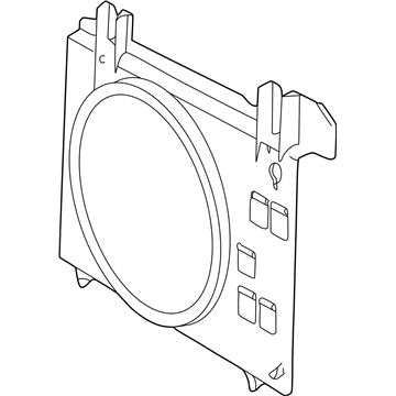 Volvo Cooling Fan Shroud - 9432709