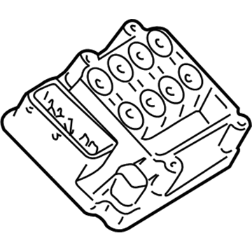 Volvo ABS Control Module - 8619545