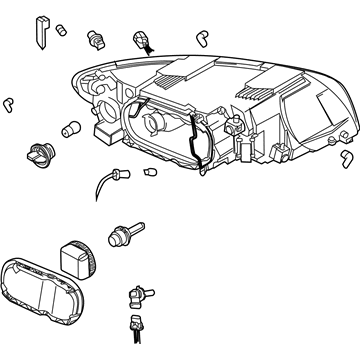 Volvo C30 Daytime Running Lights - 31283360