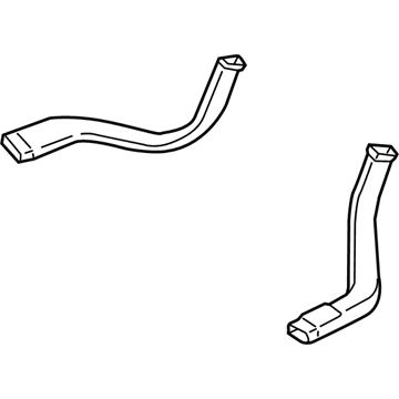 Volvo 31369383 Rear Duct, Passenger Side Volvo 31369383 Rear Duct, Passenger Side