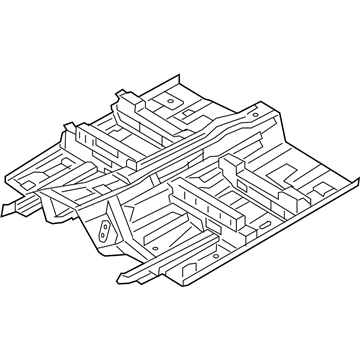 2020 Volvo V90 Cross Country Floor Pan - 32318896