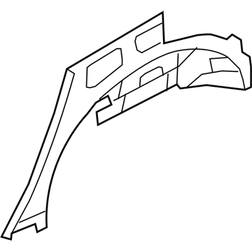 Volvo XC60 Fender Splash Shield - 30747243