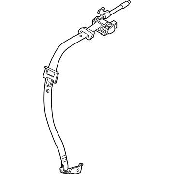 Volvo S40 Seat Belt - 8639546