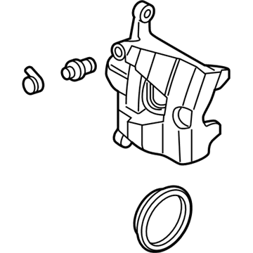 Volvo XC40 Recharge Brake Caliper - 36011743