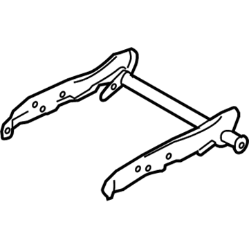 Volvo 30697674 Seat Frame, Passenger Side