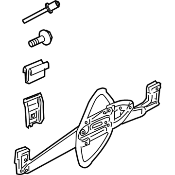 Volvo V50 Window Regulator - 31253513